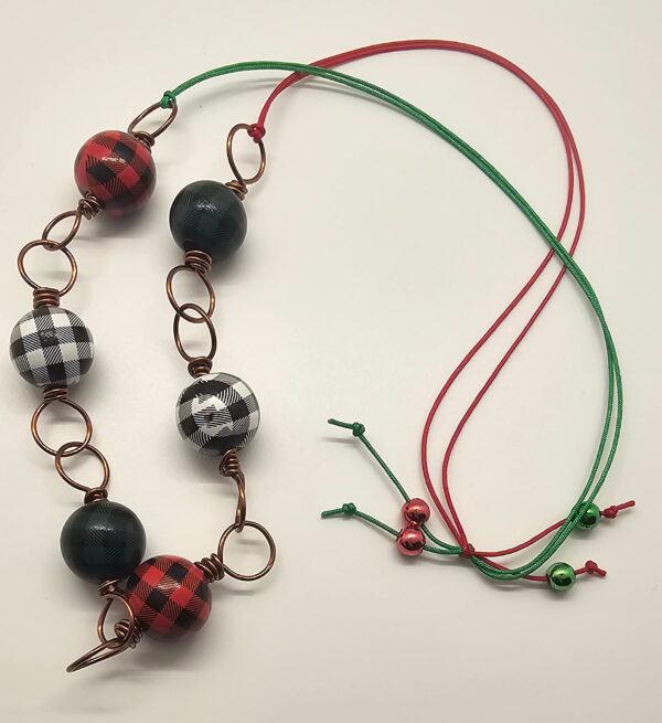 Christmas Buffalo Wrap Necklace - Image 2