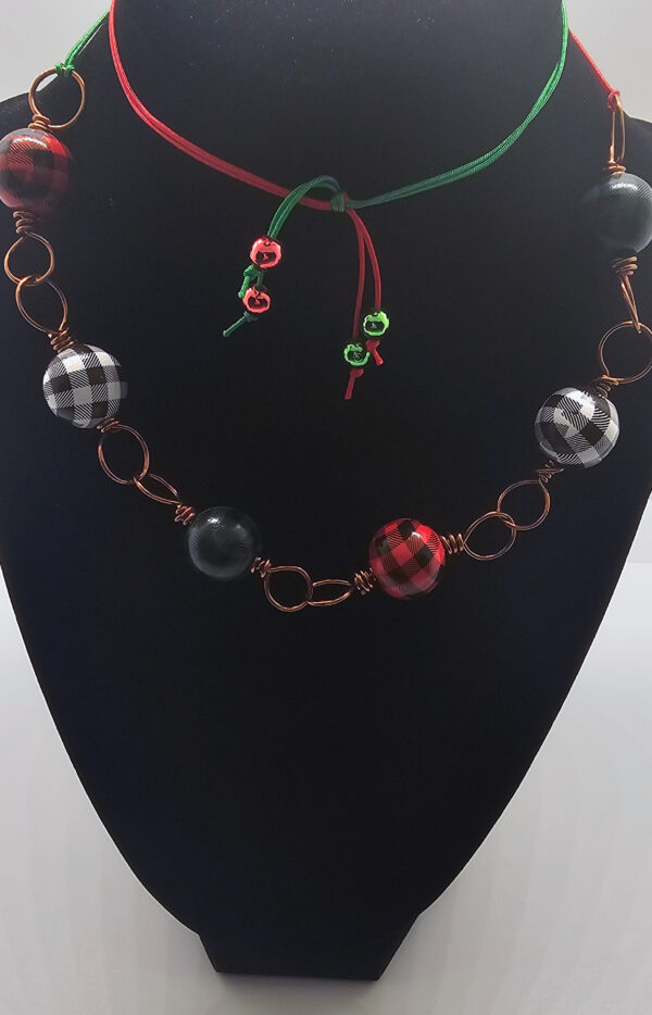 Christmas Buffalo Wrap Necklace - Image 4